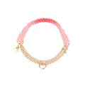 Collier en corde à chaîne Fraise