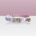 Collier violet fée pour petit chien et chat