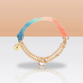 Collier en corde Coucher de Soleil pour chien