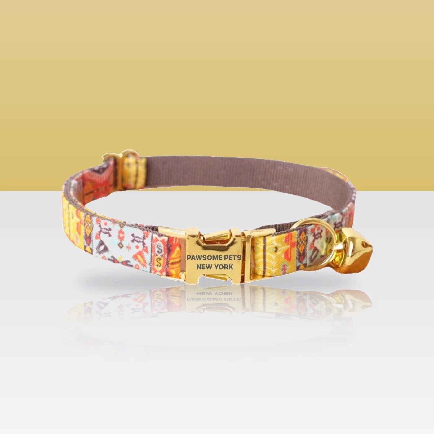Collier caramel pour petit chien et chat