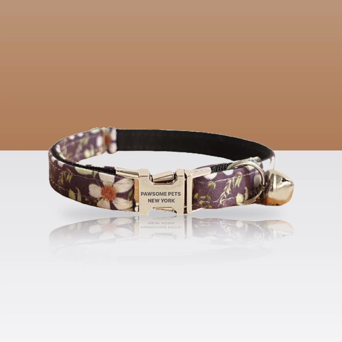 Collier jaune tournesol pour petit chien et chat