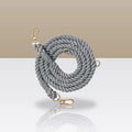 Laisse mains libres anthracite pour chien