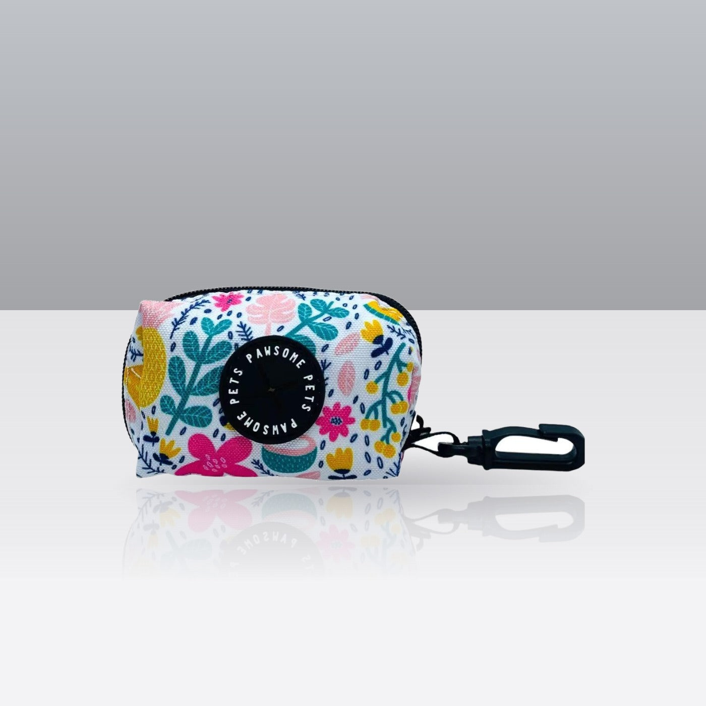Porte-sacs à crottes Wonderland — imprimé fleuri