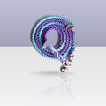 Laisse mains libres Aurore — corde de coton pastel